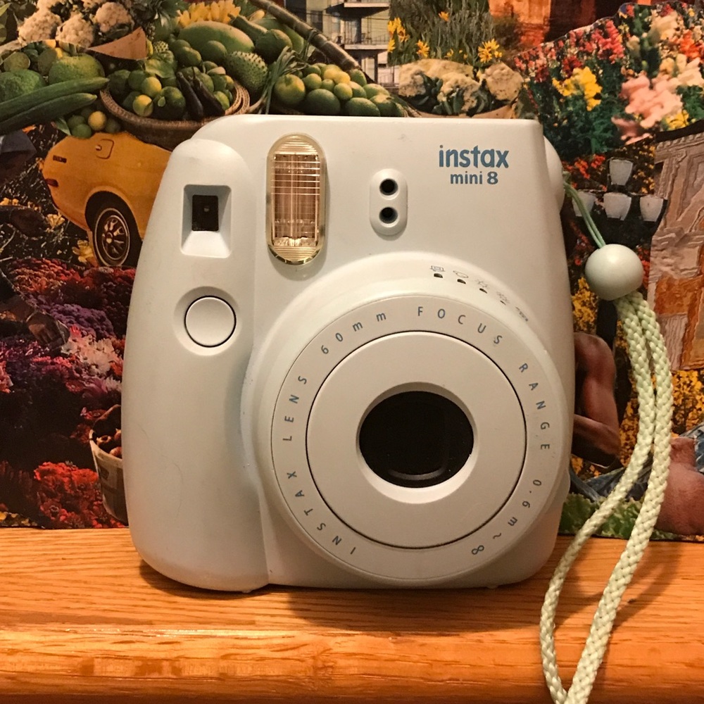 Baby blue Polaroid📷🎞